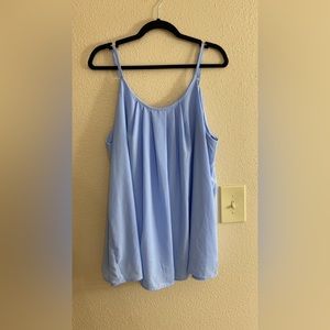 Light blue tank top